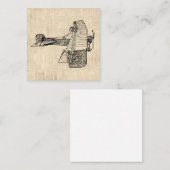 Carte De Correspondance Avion à l'ancienne (Devant / Derrière)