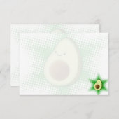 Carte De Correspondance Avocado Superstar (Devant / Derrière)