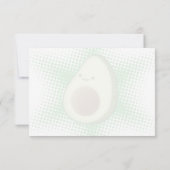 Carte De Correspondance Avocado Superstar Custom Monogram (Dos)