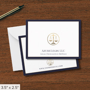 Carte De Correspondance Avocat à la loi