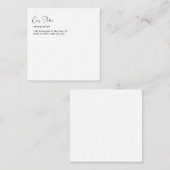 Carte De Correspondance Avocat à la mode en droit spécial unique (Devant / Derrière)