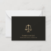 Carte De Correspondance Avocat simple et professionnel juridique (Devant)