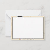 Carte De Correspondance avoine, 1920 par Hilma af Klint (Dos)