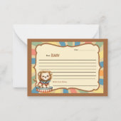 Carte De Correspondance Baby Circus (Devant)