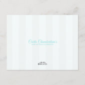 Carte De Correspondance Baby & Co. Diaper Raffle Card (Dos)
