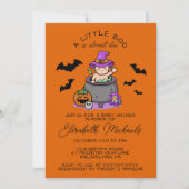 Carte De Correspondance BABY SHOWER | Bébé Halloween (Devant)