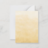 Carte De Correspondance Baby shower citrouille Aquarelle Lilac Rose (Dos)