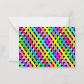 Carte De Correspondance Baby shower d'aquarelle Little Monster merci (Dos)