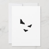 Carte De Correspondance Baby shower | Halloween Lil' Boo Ghost (Dos)