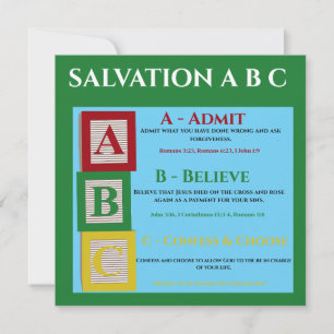 Carte De Correspondance Bac de salut