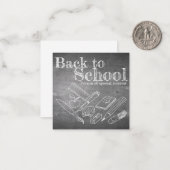 Carte De Correspondance Back to school (Devant/Arrière en situation)