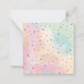 Carte De Correspondance Balise cadeau personnalisée (Dos)