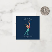 Carte De Correspondance Ballet (Devant/Arrière en situation)