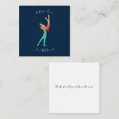 Carte De Correspondance Ballet (Devant / Derrière)
