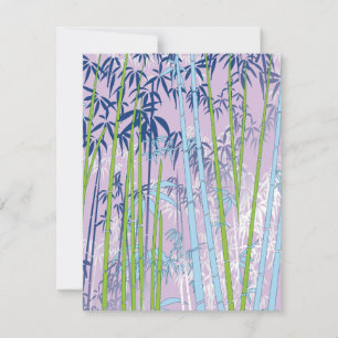 Carte De Correspondance Bambou