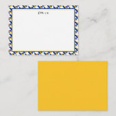 Carte De Correspondance BARBADOS Écriture chrétienne Personnalisé (Devant / Derrière)