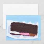 Carte De Correspondance Barre de glace (Devant / Derrière)