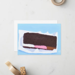 Carte De Correspondance Barre de glace