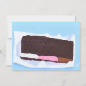 Carte De Correspondance Barre de glace (Devant)