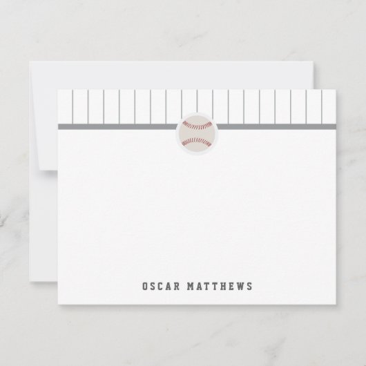 Carte De Correspondance Baseball (Devant)