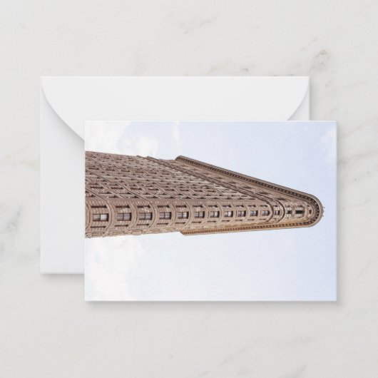 Carte De Correspondance bâtiment Flatiron (Devant)