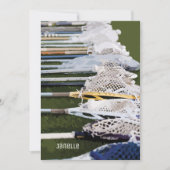 Carte De Correspondance Bâtons de crosse à aquarelle (Devant)