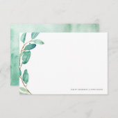 Carte De Correspondance Bayou Botanique | Papeteries (Devant / Derrière)