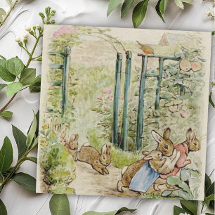 Carte De Correspondance Beatrix Potter Tale des lapins Flopsy