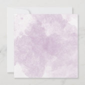 Carte De Correspondance Beau bouquet de violettes (Dos)