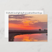 Carte De Correspondance Beau cadeau (Devant / Derrière)