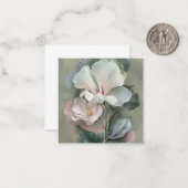 Carte De Correspondance Beauté florale (Devant/Arrière en situation)