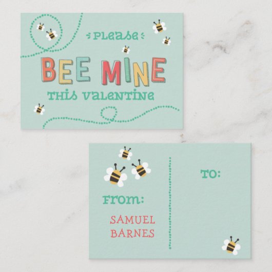 CARTE DE CORRESPONDANCE BEE MINE (Devant / Derrière)