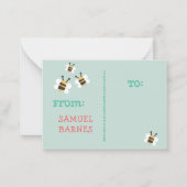 CARTE DE CORRESPONDANCE BEE MINE (Dos)