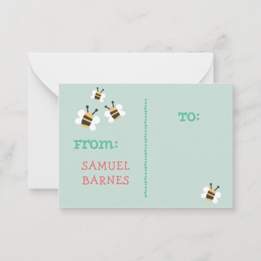 CARTE DE CORRESPONDANCE BEE MINE (Dos)