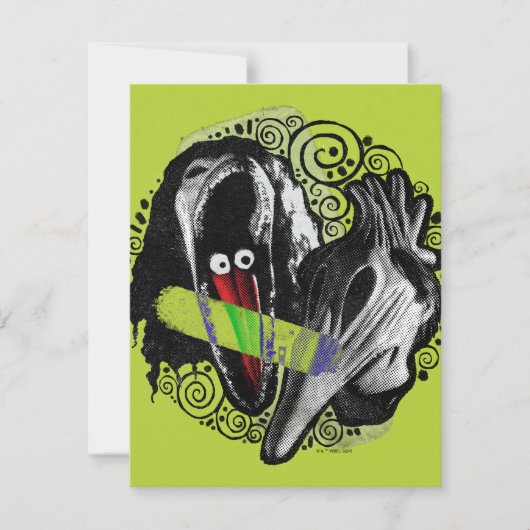 Carte De Correspondance Beetlejuice | Adam & Barbara Effrayants (Devant)
