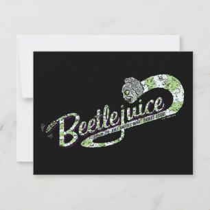 Carte De Correspondance Beetlejuice   Allumez le jus