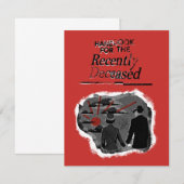 Carte De Correspondance Beetlejuice | Le Manuel des jeunes défunts (Devant / Derrière)