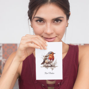 Carte De Correspondance Bélier rouge mignon personnalisable