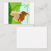 Carte De Correspondance Beltane (Devant / Derrière)