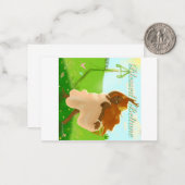 Carte De Correspondance Beltane (Devant/Arrière en situation)