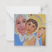 Carte De Correspondance Bénédiction de Jésus (Devant)