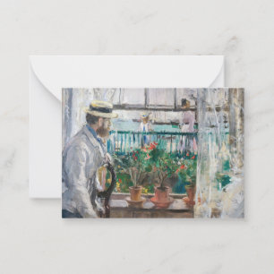 Carte De Correspondance Berthe Morisot - Eugene Manet sur l'île de Wight
