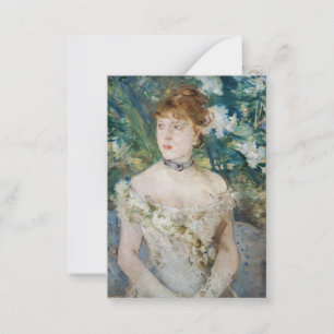 Carte De Correspondance Berthe Morisot - Jeune fille dans une balle