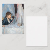 Carte De Correspondance Berthe Morisot - Le berceau (Devant / Derrière)