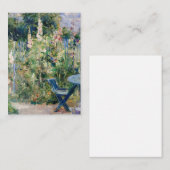 Carte De Correspondance Berthe Morisot - Tremieres Rose (Devant / Derrière)