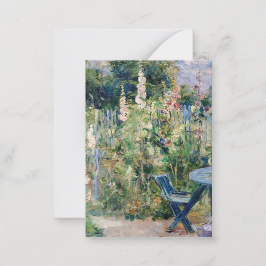 Carte De Correspondance Berthe Morisot - Tremieres Rose (Devant)