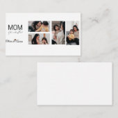 Carte De Correspondance Best Mom Photo Collage Mug (Devant / Derrière)