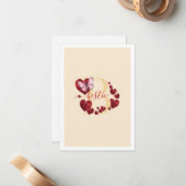 Carte De Correspondance Bestie (Devant/Arrière en situation)
