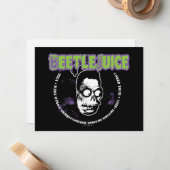 Carte De Correspondance Bételgeuse | Tête réduite du chasseur Harry (Devant/Arrière en situation)