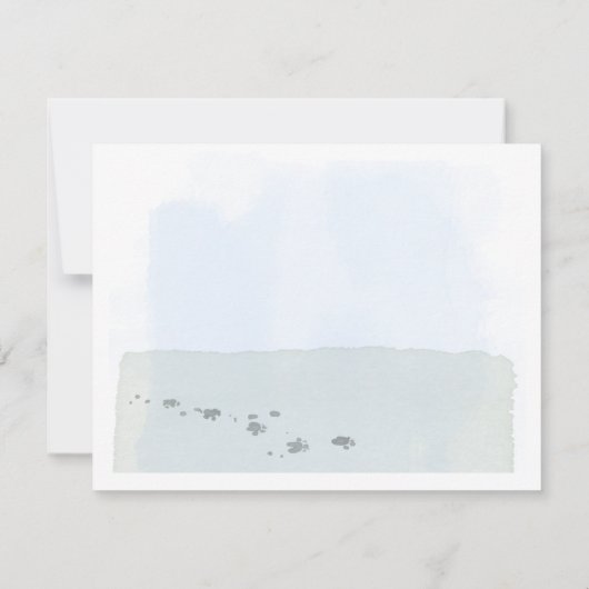 Carte De Correspondance Beurre mignon Poméranien Monogramme & Nom (Dos)